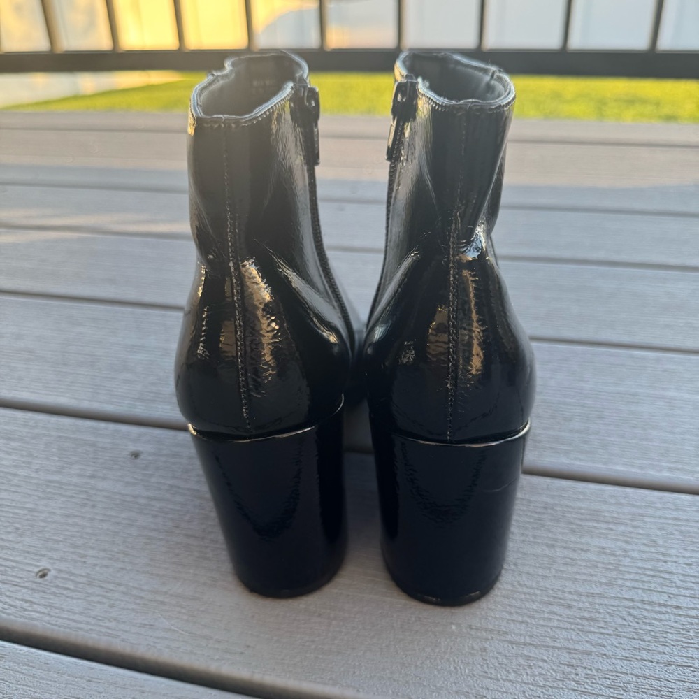 DV Dolce Vida Black Patent Ankle Boot - Picture 4 of 9